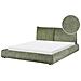 Letto Velluto A Coste Vinay 160 X 200 Cm Verde Oliva - Foto miniatura 7
