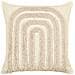 Set Di 2 Cuscini Tatsoi Cotone 45 X 45 Cm Beige Trama Geometrica - Foto miniatura 7