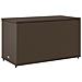 Armadietto Portaoggetti Giardino Marrone 110x55x60,5 Polyrattan - Foto miniatura 8