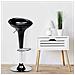 Sgabello Da Interno Bar Con Seduta In Abs E Base In Acciaio Con Altezza Regolabile Spike - Black - Foto miniatura 2