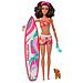Barbie Playset Surf Con Bambola Malibu E Accessori, Multicolore - Foto miniatura 1