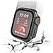 Custodia Per Pc Con Protezione Schermo Per Apple Watch Serie 4/5/6, 40 Mm Black - Foto miniatura 5