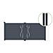 Cancello Battente 3m Life Alt. 120cm Grigio Alluminio + 2 Montanti 20x20cm Alt. 166cm - Foto miniatura 1