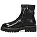 Black Casual Closed Booties Stivaletti Pelle Scarpe Donna Nero Eu 38, 9-25414-29-019 - Foto miniatura 3