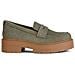 Spherica Ec7 Moccasins Mocassino Pelle Scamosciata /nabuk Scarpe Donna Verde Eu 38, D36vdi 00022 C3016 - Foto miniatura 1