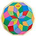 Puzzle Mandala In Legno Fisher-price-puzzle Con Motivi Geometrici Da 40 Pezzi Hxt94 - Foto miniatura 1
