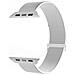 Bracciale Per Apple Watch 38-40-41-42mm Nylon Sport Regolabile E Confortevole, Blanc / Gris - Foto miniatura 1