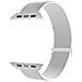 Bracciale Per Apple Watch 38-40-41-42mm Nylon Sport Regolabile E Confortevole, Blanc / Gris - Foto miniatura 6