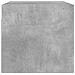 Mobili a Muro con Ante in Vetro 2pz Grigio Cemento 68,5x37x35cm - Foto miniatura 8
