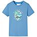 Maglietta da Bambino Blu Medio 104 - Foto miniatura 1