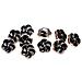 Eleganti Bottoni Per Camicie E Vestiti - Set Da 10 Black  16 - Foto miniatura 1
