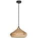 Lampadario Rawi Legno Di Mango Marrone Chiaro - Foto miniatura 3