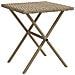 Lettini Prendisole 2 pz con Tavolino Beige in Polyrattan - Foto miniatura 8