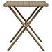 Lettini Prendisole 2 pz con Tavolino Beige in Polyrattan - Foto miniatura 9