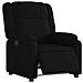 Poltrona Elettrica Reclinabile Nera in Tessuto - Foto miniatura 3