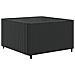 Set Salotto da Giardino con Cuscini 7pz Nero Polyrattan - Foto miniatura 5