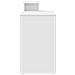 Scrivania con storage Bianca 120,5x44x88,5 cm Legno ingegnerizzato - Foto miniatura 6