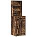 Set Tavolo da Trucco 2 pcs Rovere fumé 50 x 41 x 135 cm - Foto miniatura 5