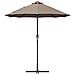 Ombrello da giardino Talpa 370 x 197 x 239 cm - Foto miniatura 6