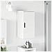 Mobile da Bagno con porta Bianco lucido 30 x 31.5 x 61 cm - Foto miniatura 2