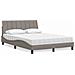 Letto con Materasso Tortora 120x200 cm in Tessuto - Foto miniatura 2