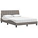 Letto con Materasso Tortora 120x200 cm in Tessuto - Foto miniatura 4