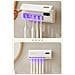 Sterilizzatore Uv Smart Per Spazzolini - Montaggio A Parete Senza Trapano White - Foto miniatura 3