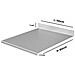 Spianatoia Con Tarocco In Acciaio Inox Per Uso Alimentare - Varie Misure - Profondità 60 (l110 X P60 X 7cm X 3cm) - Foto miniatura 1