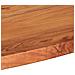 Piano Tavolo 100x50x2,5 cm Ovale in Legno Massello di Acacia - Foto miniatura 7