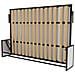 Letto a Scomparsa Morphy Studio - Sistema multifunzionale modulare SizeFlex & TypeFlex, letto a scomparsa salvaspazio ed estensibile con moduli divano (140x200, Orizzontale) - Foto miniatura 2