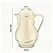 Borraccia termica 0.5L - 530 Christa - Senza BPA - Per caffè, tè e infusi - Bianco - Foto miniatura 2