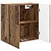 Mobiletto a muro Legno antico 59 x 31 x 60 cm - Foto miniatura 2