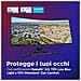 Legion R34w-30 - Monitor Gaming 34" VA Curvo 1500R UWQHD 3440x1440 0 180Hz 0.5ms - Speakers AMD FreeSync Premium + VESA AdaptiveSync 2xHDMI 2.1 + 1xDP 1.4 - Stand Height + Tilt + Swivel Cavo DP incluso - Foto miniatura 4