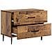 Armadio da Notte con cassetto Legno antico 62 x 34,5 x 47,5 cm - Foto miniatura 3