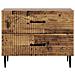 Armadio da Notte con cassetto Legno antico 62 x 34,5 x 47,5 cm - Foto miniatura 4
