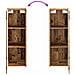 Set di mobili per il bagno 4 pcs Legno antico - Foto miniatura 8