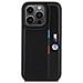 Custodia Perforata Tricolor Line Per Iphone 15 Pro - Nera - Foto miniatura 7