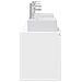 Set di Armadi da Bagno 3 pz Bianco Lucido 49,5 x 41 x 62,5 cm - Foto miniatura 2