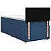 Letto box spring con materasso Blu 80 x 200 cm Tessuto - Foto miniatura 9