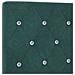 Letto box spring con materasso Verde Scuro 100 x 200 cm Velluto - Foto miniatura 9