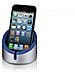 AluCup desktop stand per iPhone blue - Foto miniatura 1