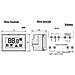 Termostato Touch Screen Aros A Incasso - Ve458600 - Foto miniatura 3