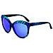 0092-ZEF-022 Occhiali da Sole, Multicolore (Azul / Nero), 58.0 Donna - Foto miniatura 1