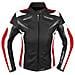 Giacca Pelle Moto Donna Protezioni Ce Imbottitura Termica Femminile Rosso Xs - Foto miniatura 1