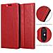 Custodia Compatibile Con Xiaomi Mi 8 Pro In Rosso Mela - Coperchio Protettiva Con Chiusura Magnetica, Funzione Stand E Tasca Per Le Carte - Foto miniatura 10