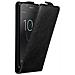 Custodia Compatibile Con Sony Xperia L1 In Nero Di Notte - Coperchio Protettivo In Design Flip Con Chiusura Magnetica - Foto miniatura 1