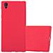 Custodia Compatibile Con Sony Xperia L1 In Frost Rosso - Coperchio Protettivo In Silicone Tpu Flessibile - Foto miniatura 1