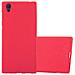 Custodia Compatibile Con Sony Xperia L1 In Frost Rosso - Coperchio Protettivo In Silicone Tpu Flessibile - Foto miniatura 4