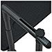 Tavolo Da Balcone Pensile Nero 60x64x83,5cm Plastica Rattan - Foto miniatura 7