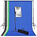 Set Studio Fotografico Con Sfondi E Luci Softbox - Foto miniatura 1